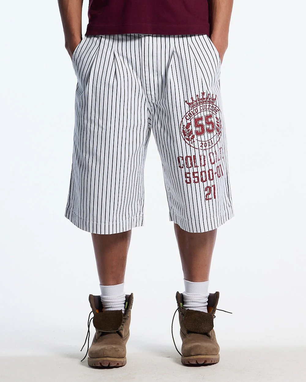 ARMED SAILOR V2 SHORTS WHITE - Image 2