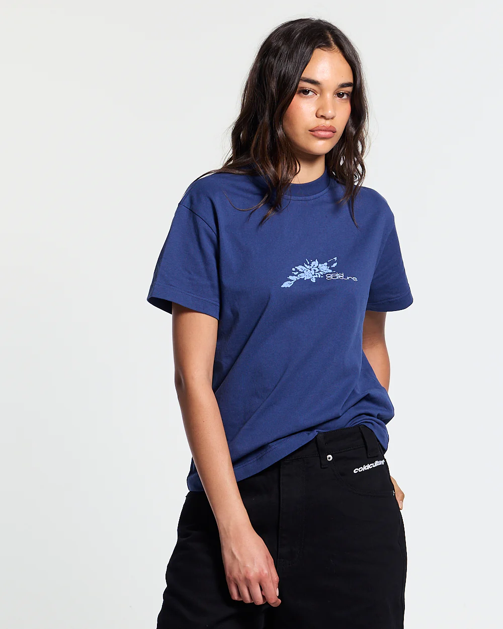 BLOOM TEE NAVY - Image 7