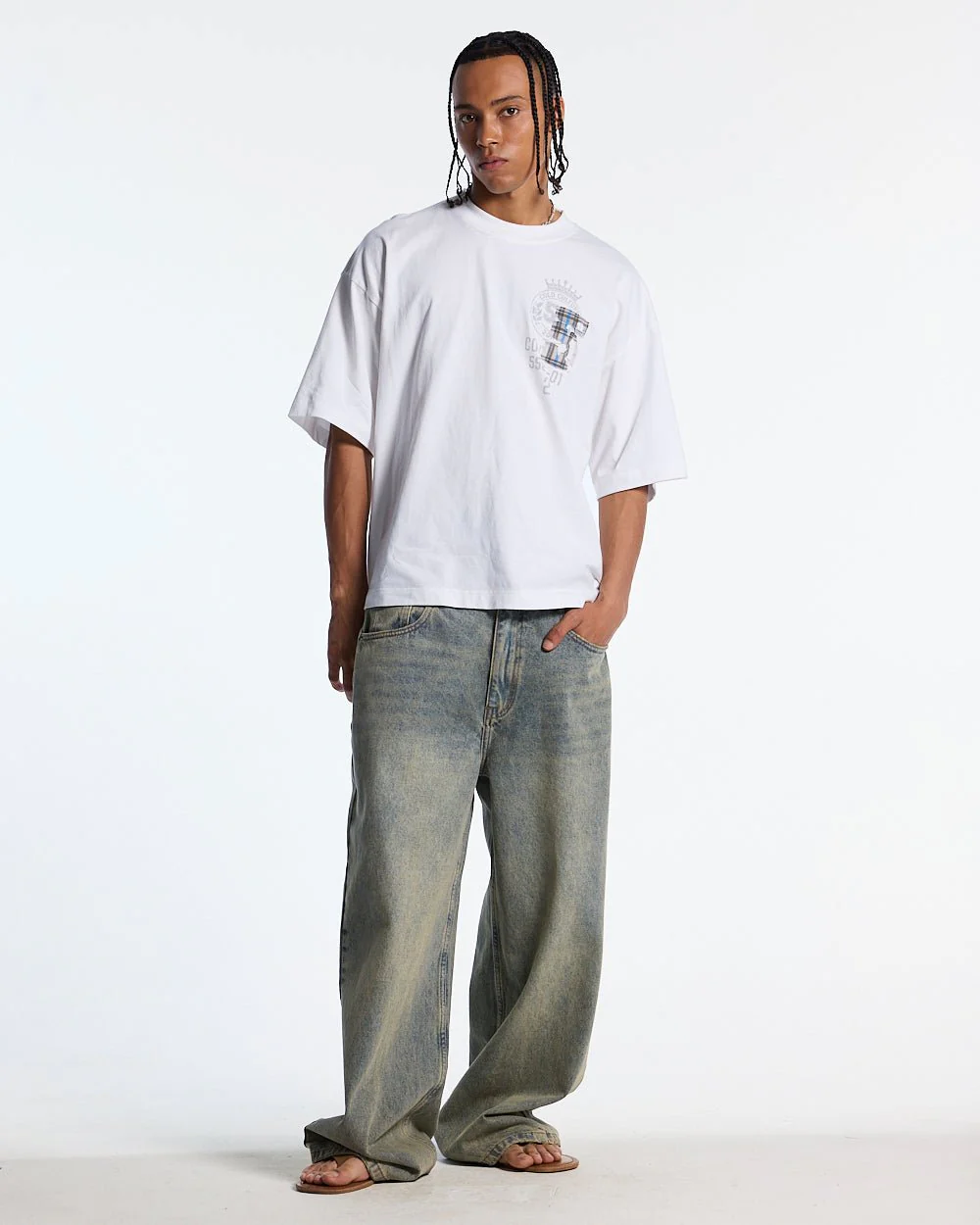BOARDING TEE WHITE - Image 4