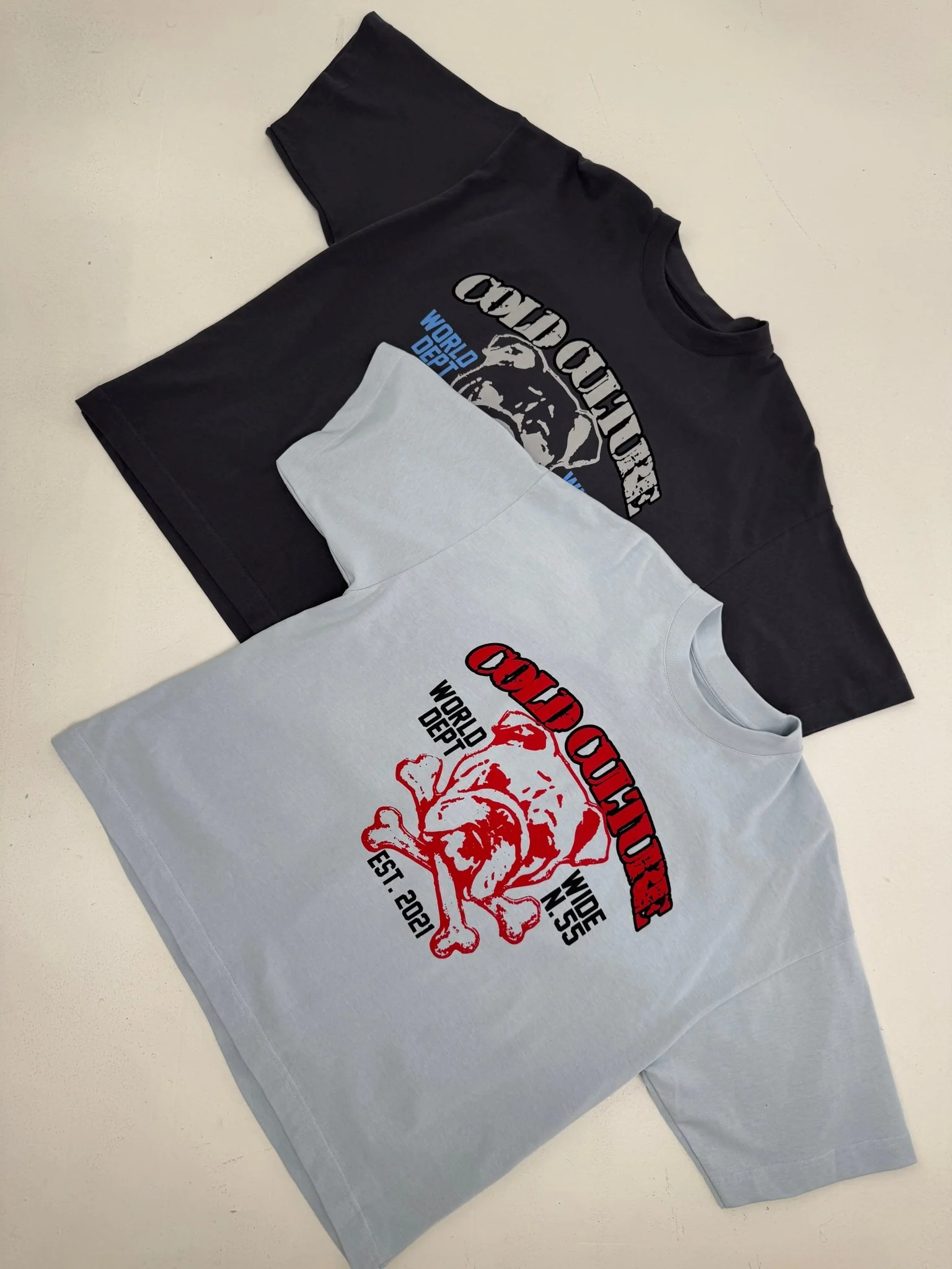 BULLDOG TEE LIGHT BLUE - Image 7