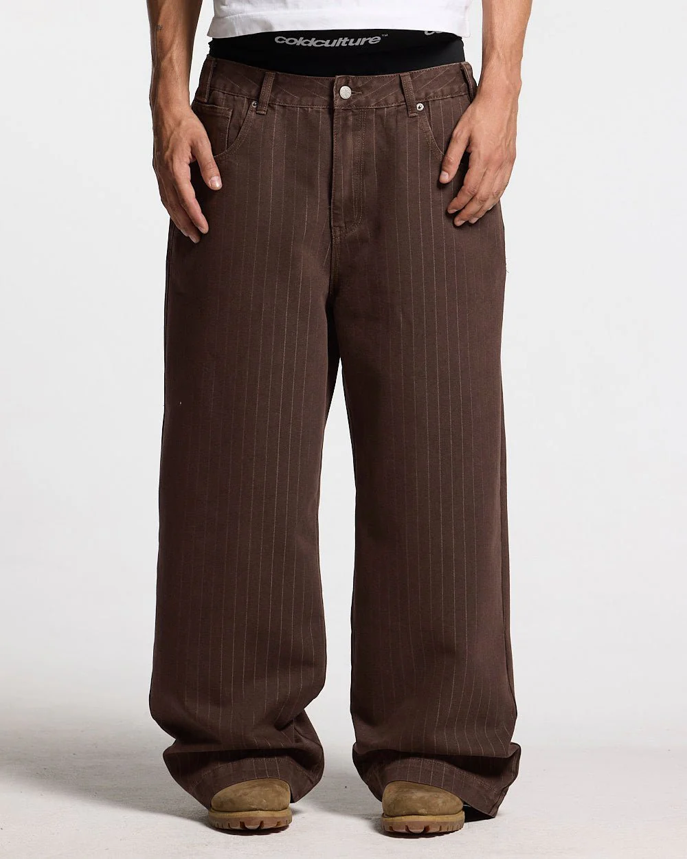 CASINO PANTS BROWN DENIM - Image 2