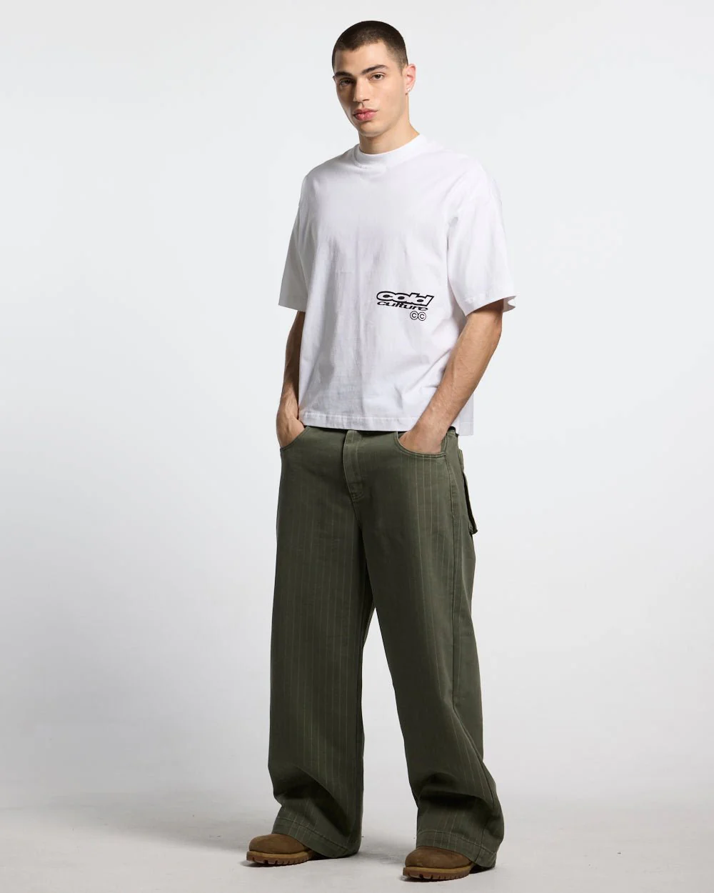 CASINO PANTS GREEN DENIM - Image 6
