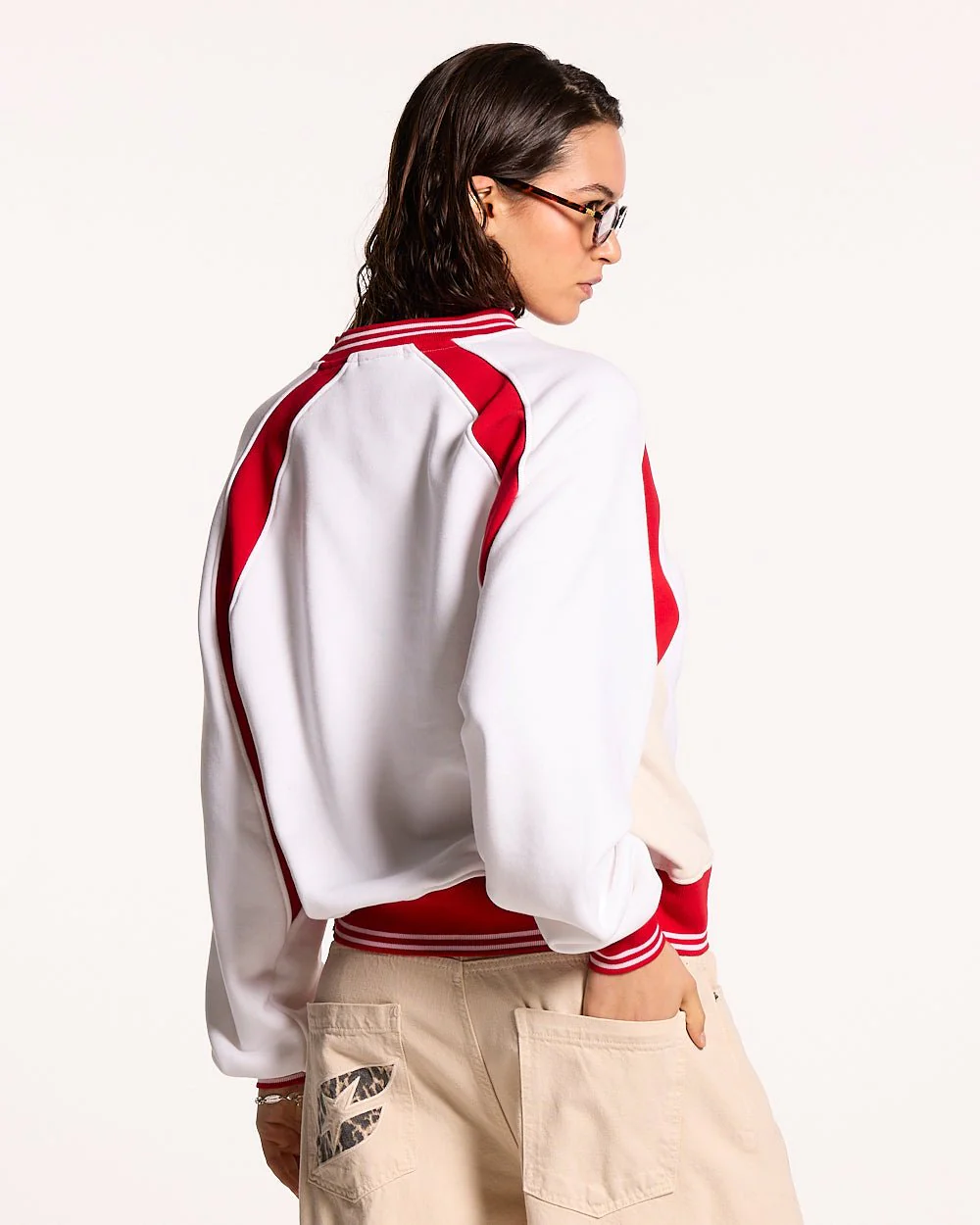 COWBOY VARSITY CREWNECK FIERY RED - Image 6