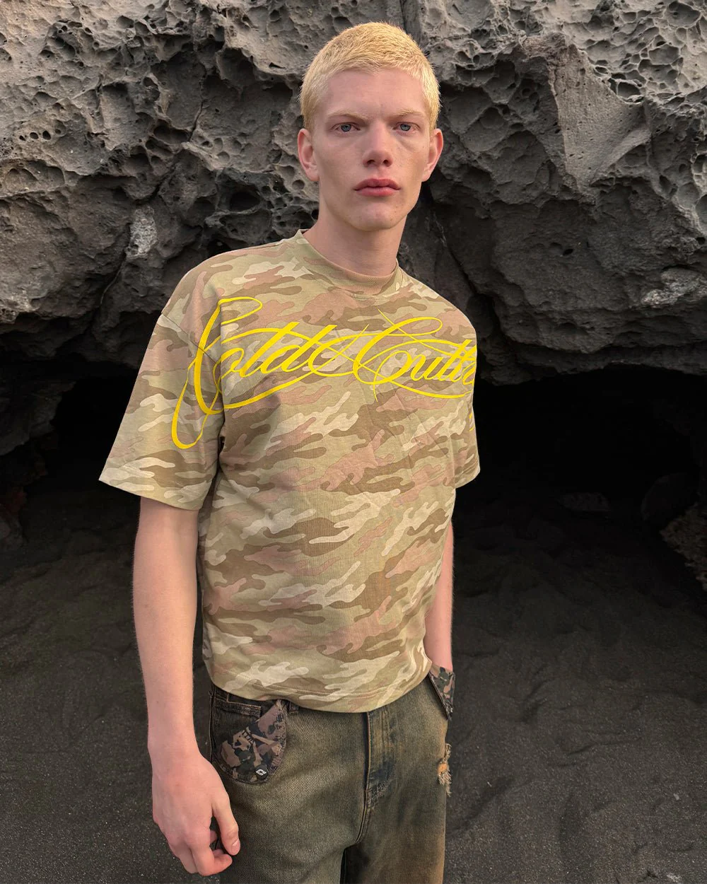 CROSSED SCRIPT TEE CAMO - Image 7