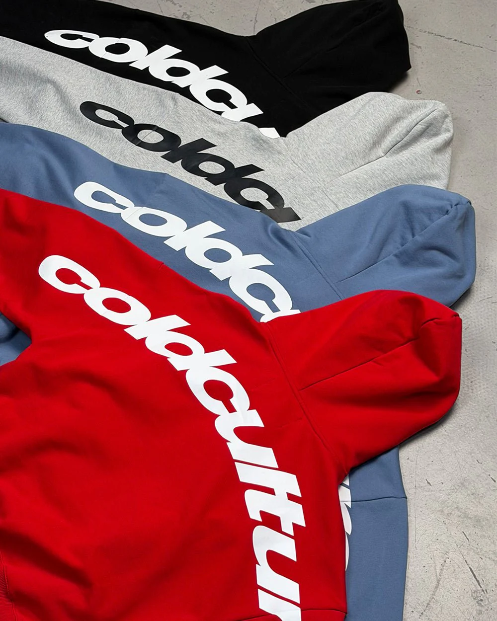 CURVED HOODIE RED - Image 8