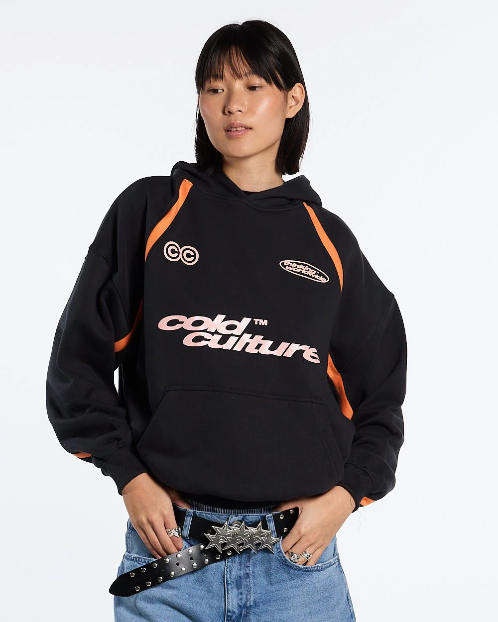 DETAILED HOODIE BLACK - Image 5