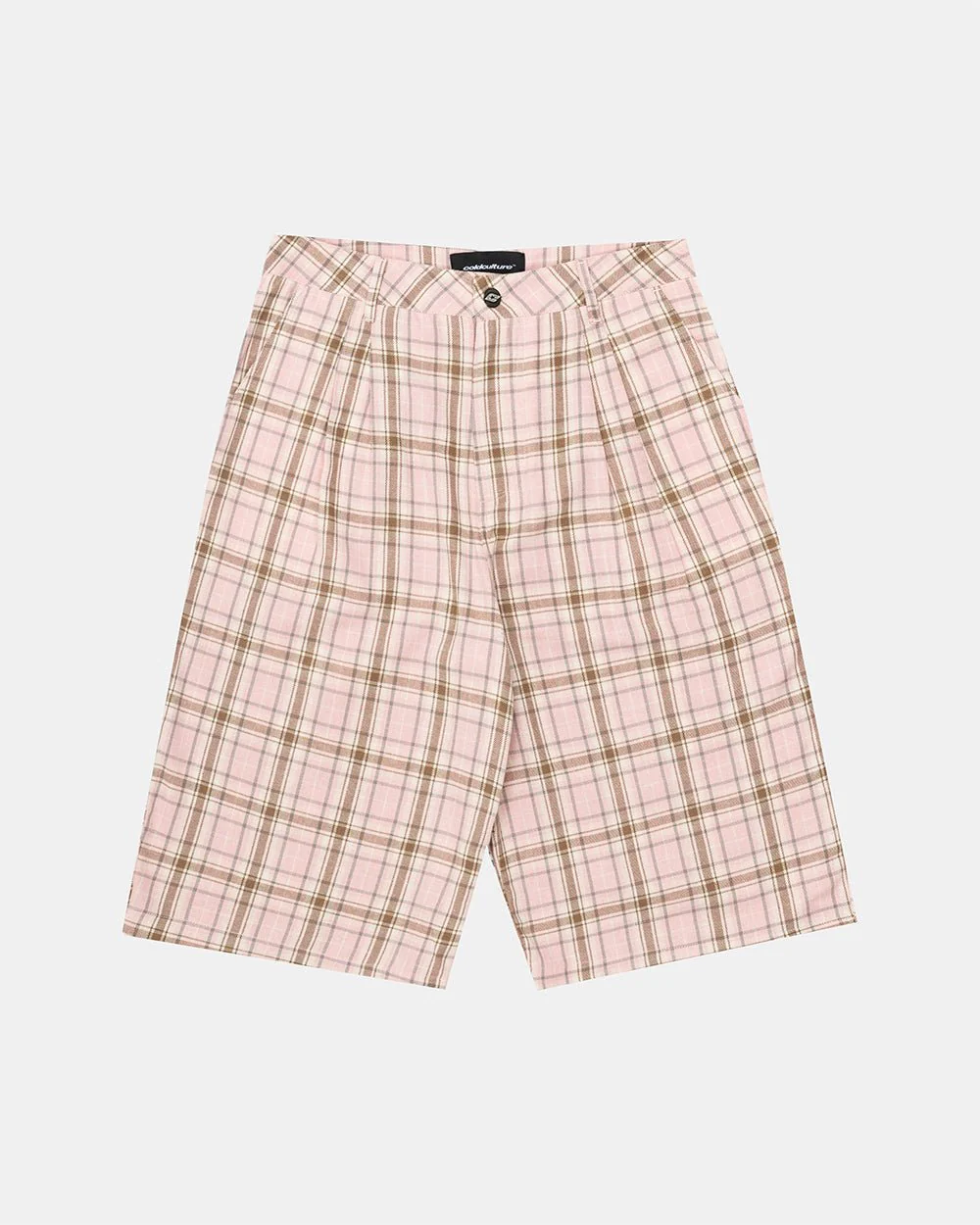 DINING CHECK JORTS PINK - Image 3