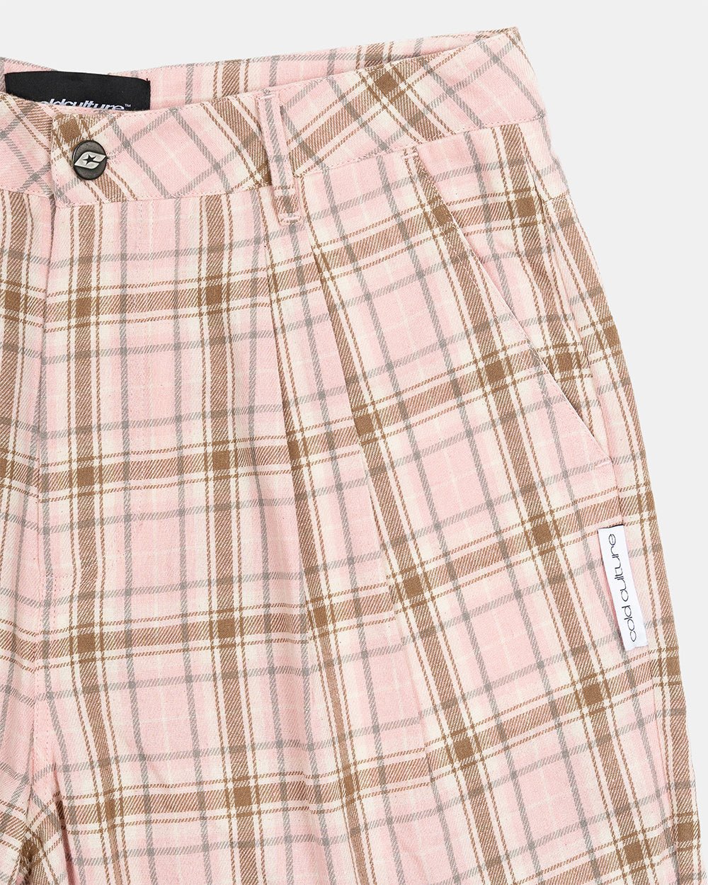 DINING CHECK JORTS PINK - Image 6