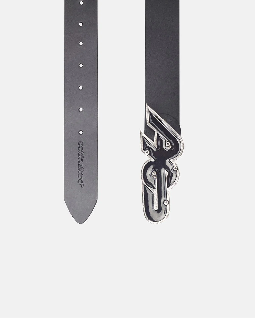 DIY BELT LEATHER BLACK - Image 2