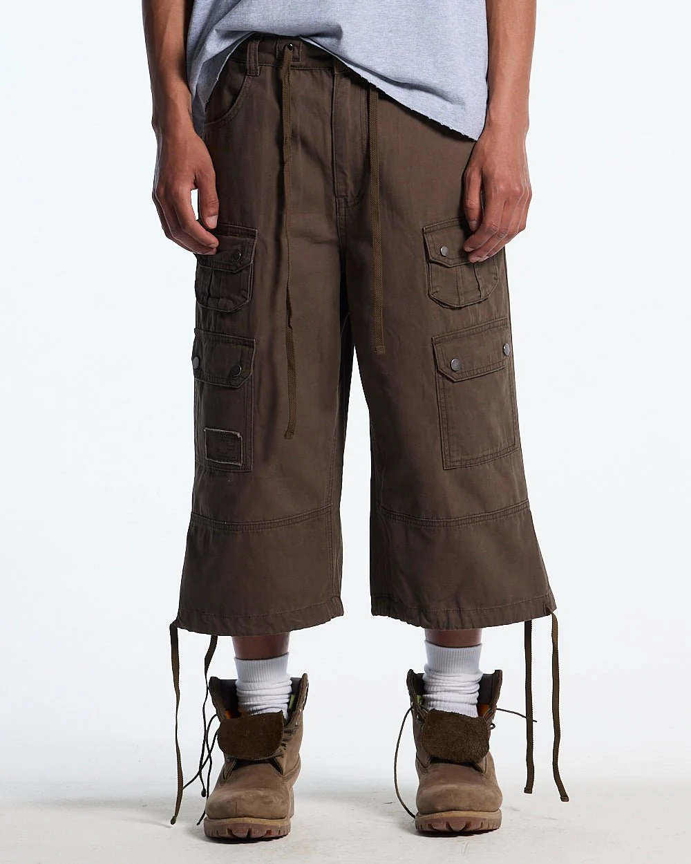DUNE CAPRI PANTS BROWN - Image 2