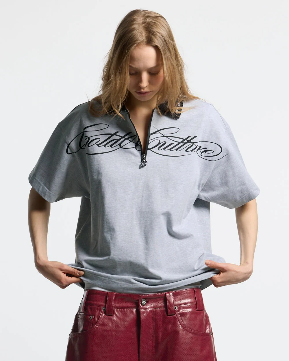 HEAT GYM POLO GREY - Image 5