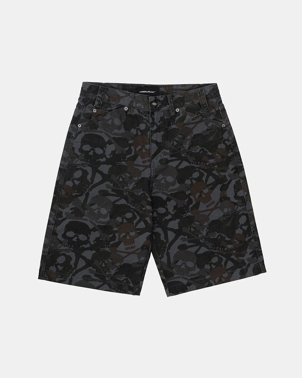 NIGHTSKULL SHORTS GREY