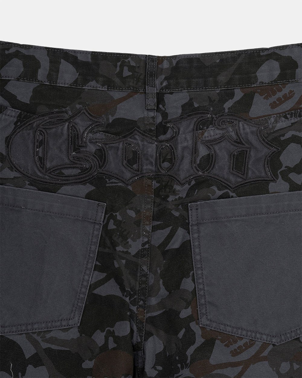 NIGHTSKULL SHORTS GREY - Image 6