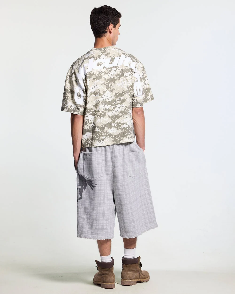 NOVEL SHORT SWEATPANTS GREY - Image 8