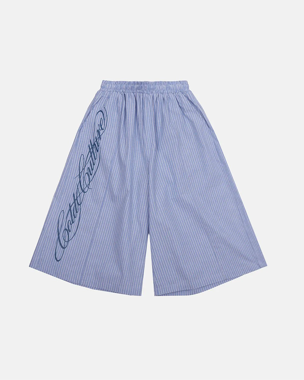 OFFICE SCRIPT SHORTS BLUE - Image 2