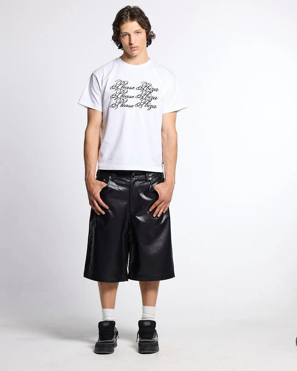 PLEASE IBIZA TEE WHITE - Image 4
