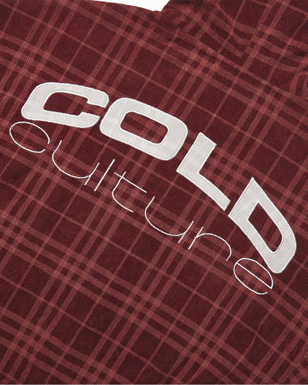 POSH ZIP HOODIE BURGUNDY - Image 6