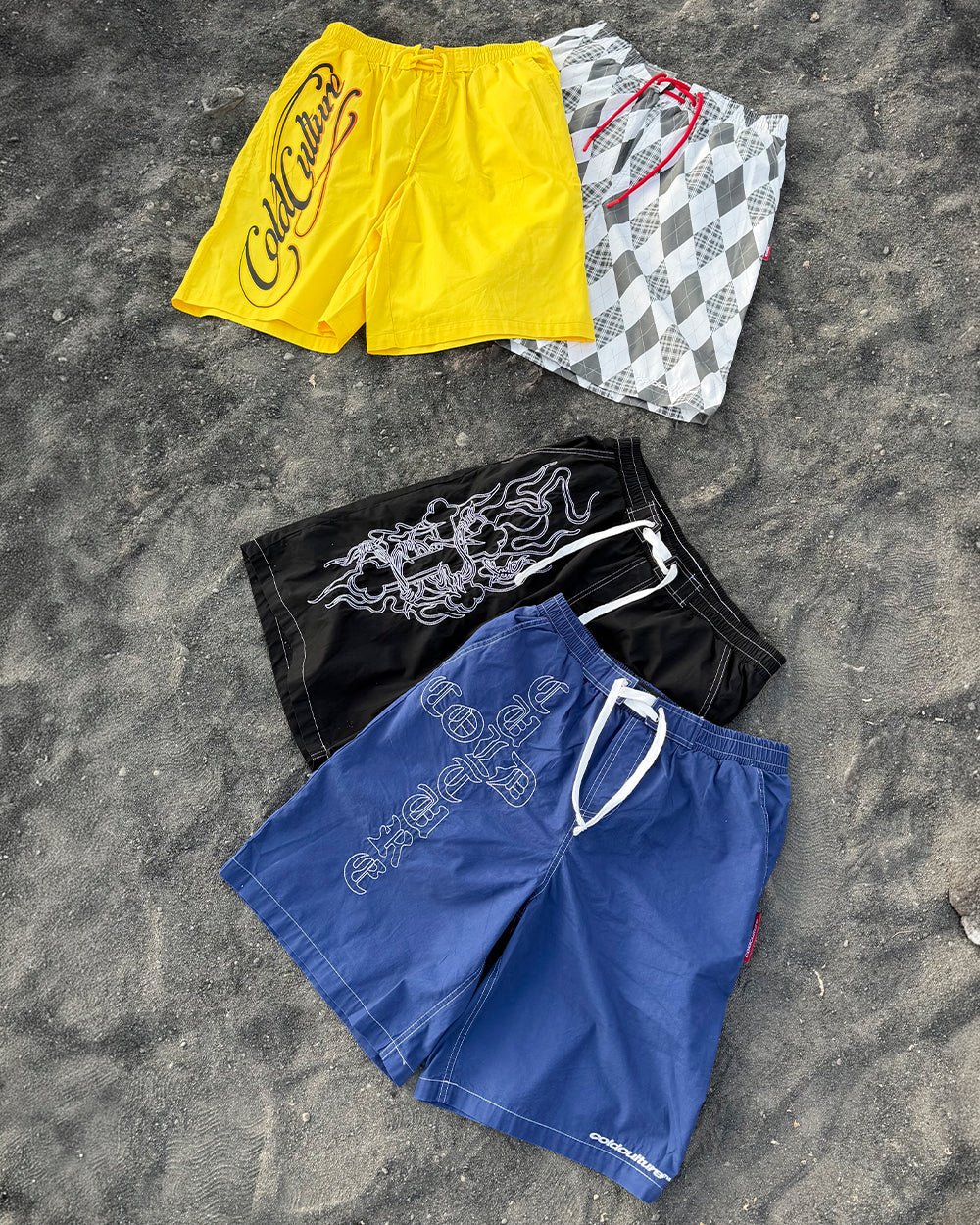 SCRIPT SWIMSHORTS YELLOW - Image 12