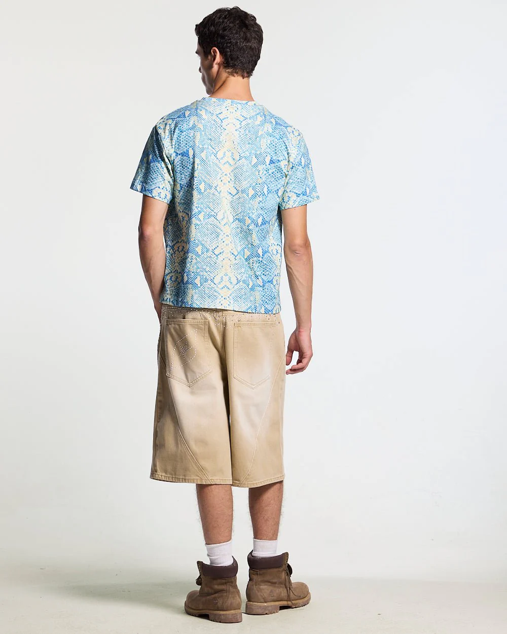 BLURRED TEE BLUE - Image 6