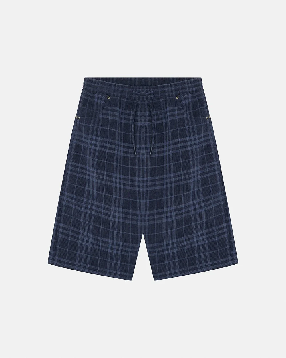 TARTAN CLUB SHORTS NAVY - Image 4