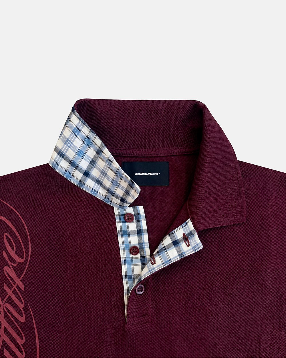 TARTAN SCRIPT POLO RED - Image 6