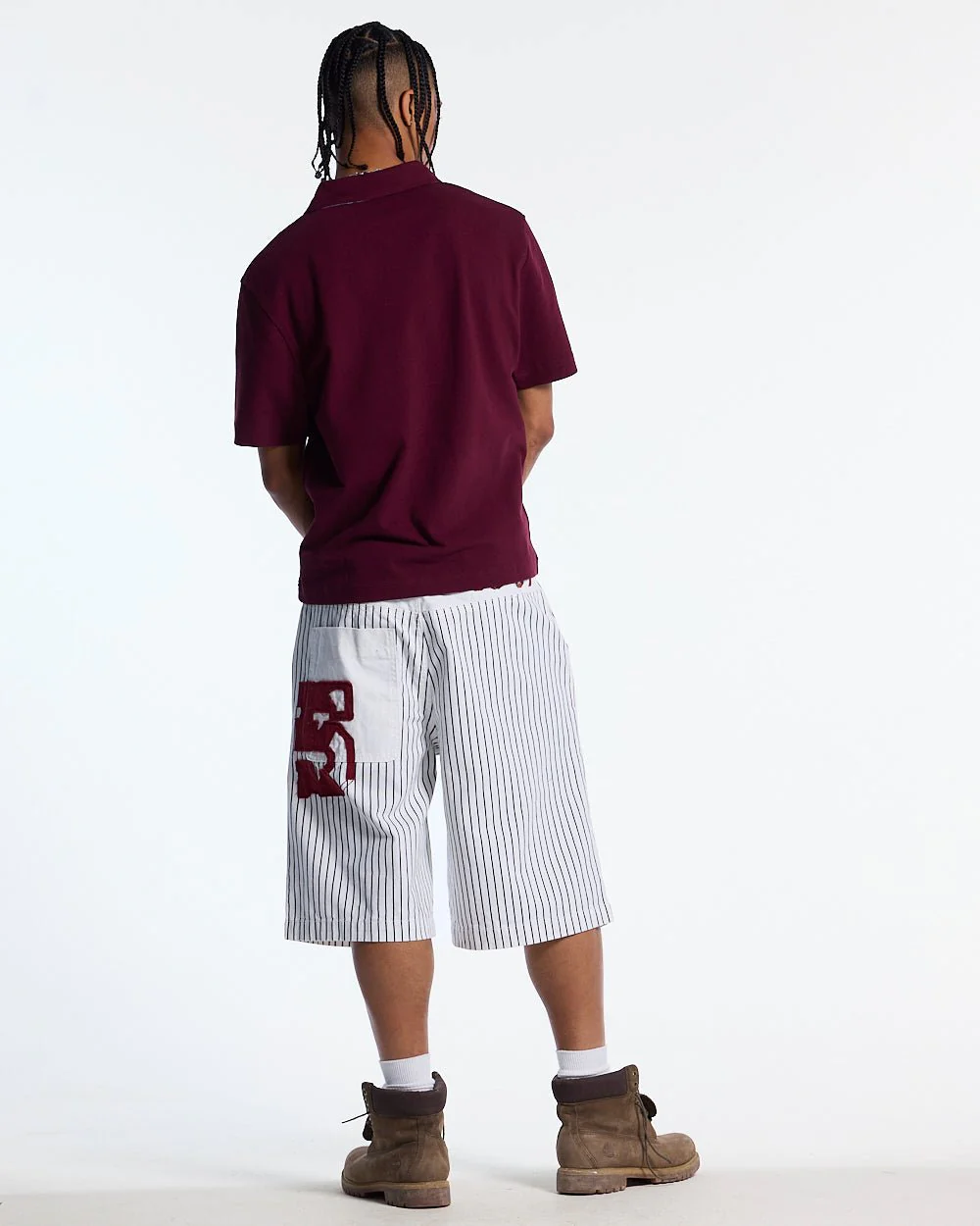 TARTAN SCRIPT POLO RED - Image 7