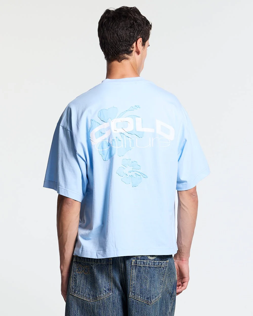 TROPICAL FEVER TEE BLUE - Image 2