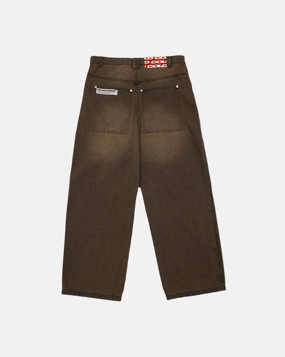 V2 PANTS FADED BROWN DENIM - Image 2